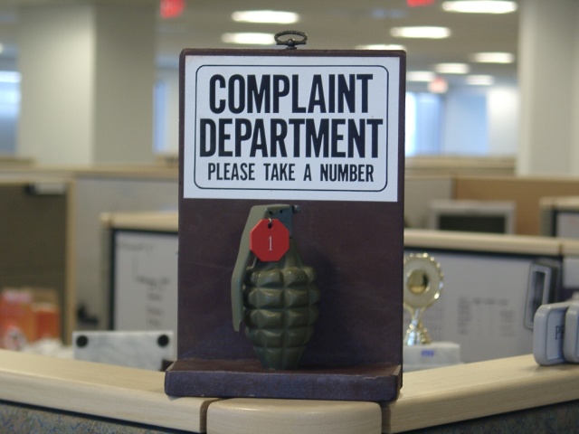 Complaints Dept