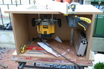Dusty Router Table - 08-06-08