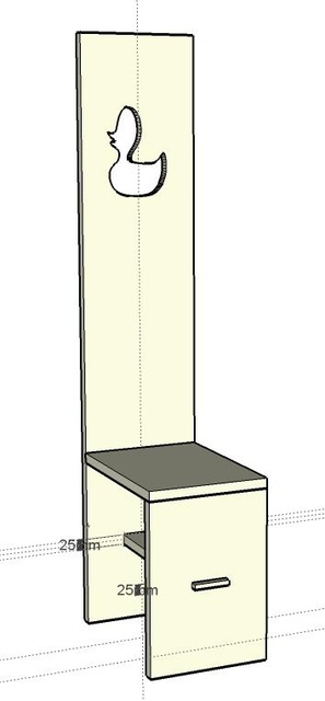 Sketchup of the Chair